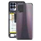 For Realme 8i Original Battery Back Cover(Black) - 1