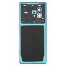 For vivo X80 Battery Back Cover with Camera Lens Cover(Blue) - 3