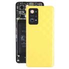 For Realme GT Neo 3T Original Battery Back Cover with Camera Lens Cover(Yellow) - 1