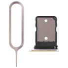 For Google Pixel 7 Pro Original SIM Card Tray with SIM Pin (Gold) - 1