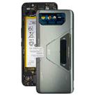 For Asus ROG Phone 6D AI2203 Battery Back Cover with LCD(Grey) - 1