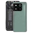 For OnePlus Ace Pro PGP110 Battery Back Cover with Camera Lens Cover (Green) - 1