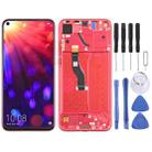 For Honor View 20 Original LCD Screen Digitizer Full Assembly with Frame (Red) - 1