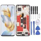 For Honor 90 Original LCD Screen Digitizer Full Assembly with Frame (Blue) - 1