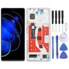 For Honor 80 GT Original LCD Screen Digitizer Full Assembly with Frame (Silver) - 1