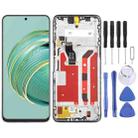 For Huawei Nova 10z Original LCD Screen Digitizer Full Assembly with Frame (Silver) - 1