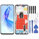 For Honor 90 Lite Original LCD Screen Digitizer Full Assembly with Frame (Black) - 1