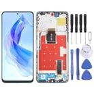 For Honor 90 Lite Original LCD Screen Digitizer Full Assembly with Frame (Blue) - 1