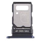 For Motorola Edge 2021 SIM Card Tray (Blue) - 1