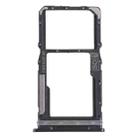 For Motorola Moto G Power 2022 SIM Card Tray + Micro SD Card Tray (Black) - 1