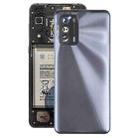 For ZTE Blade V40 Vita Battery Back Cover(Black) - 1