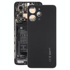 For Xiaomi Redmi 12 4G Original Battery Back Cover(Black) - 1