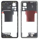 For Xiaomi Redmi Note 12 Pro 4G Original Middle Frame Bezel Plate (Black) - 1