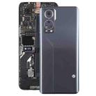 For ZTE Axon 30 5G A2322 Battery Back Cover with Camera Lens Cover(Black) - 1