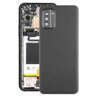 For Nokia G60 Original Battery Back Cover(Black) - 1