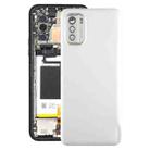 For Nokia G60 Original Battery Back Cover(Silver) - 1