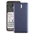 For Nokia C01 Plus Original Battery Back Cover(Blue) - 1