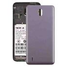 For Nokia C01 Plus Original Battery Back Cover(Purple) - 1