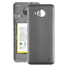 For Nokia C20 Plus Original Battery Back Cover(Black) - 1