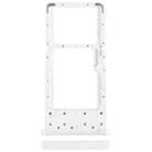 For Nokia X20 Original SIM + SIM / Micro SD Card Tray (White) - 1