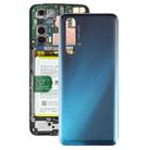 For OPPO Realme X3 / Realme X3 SuperZoom Plastic Battery Back Cover(Blue) - 1