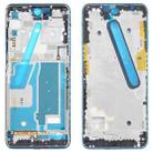 For TCL 20 5G Original Front Housing LCD Frame Bezel Plate (Blue) - 1