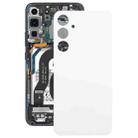 For Samsung Galaxy S23 FE SM-S711B Battery Back Cover(White) - 1