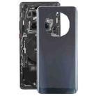 For Huawei Mate 50 Pro Battery Back Cover(Black) - 1