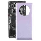 For Huawei Mate 50 Pro Battery Back Cover(Purple) - 1