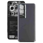 For Huawei P60 Pro Battery Back Cover(Black) - 1