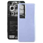 For Huawei P60 Pro Battery Back Cover(Purple) - 1