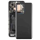 For Xiaomi Redmi Note 12 Discovery / Redmi Note 12 Explorer OEM Glass Material Battery Back Cover(Black) - 1