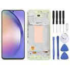 For Samsung Galaxy A54 5G SM-A546 6.43 inch OLED LCD Screen Digitizer Full Assembly with Frame (Green) - 1