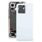 For Xiaomi 13 OEM Glass Material Battery Back Cover(White) - 1