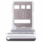 For Huawei P60 SIM + NM Card Tray (Silver) - 1