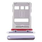 For Huawei Mate 50 SIM + NM Card Tray (Purple) - 1