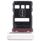 For Honor Magic5 Ultimate SIM + NM Card Tray (Silver) - 1