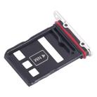 For Honor Magic5 Ultimate SIM + NM Card Tray (Silver) - 3