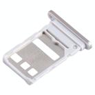 For Honor 80 Pro Flat SIM + SIM Card Tray (Silver) - 3