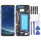 For Samsung Galaxy S8 SM-G950 TFT LCD Screen Digitizer Full Assembly with Frame (Black) - 1