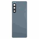 For Sony Xperia 5 IV Original Battery Back Cover with Camera Lens Cover(Green) - 2