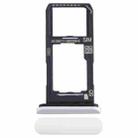 For Sony Xperia 10 II Original SIM + Micro SD Card Tray (White) - 1