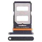 For Xiaomi Redmi Note 12 Pro+ 5G SIM Card Tray + SIM Card Tray (Black) - 1