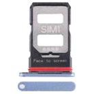 For Xiaomi Redmi K60 SIM Card Tray + SIM Card Tray (Blue) - 1