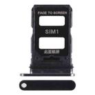 For Xiaomi 13 SIM Card Tray + SIM Card Tray (Black) - 1