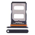 For Xiaomi Redmi Note 12 Turbo SIM Card Tray + SIM Card Tray (Black) - 1