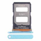 For Xiaomi Poco F5 SIM Card Tray + SIM Card Tray (Blue) - 1