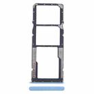 For Xiaomi Redmi Note 12s SIM Card Tray + SIM Card Tray + Micro SD Card Tray (Blue) - 1