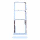 For Xiaomi Poco  C51 SIM Card Tray + SIM Card Tray + Micro SD Card Tray (Blue) - 1