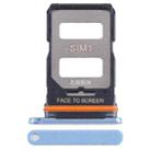 For Xiaomi Redmi Note 12T Pro SIM Card Tray + SIM Card Tray (Blue) - 1